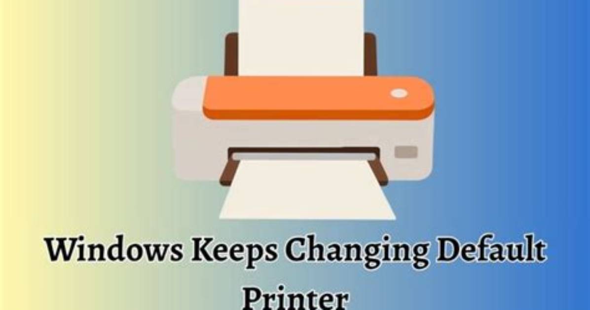 How Do I Fix a Default Printer in Windows 7?