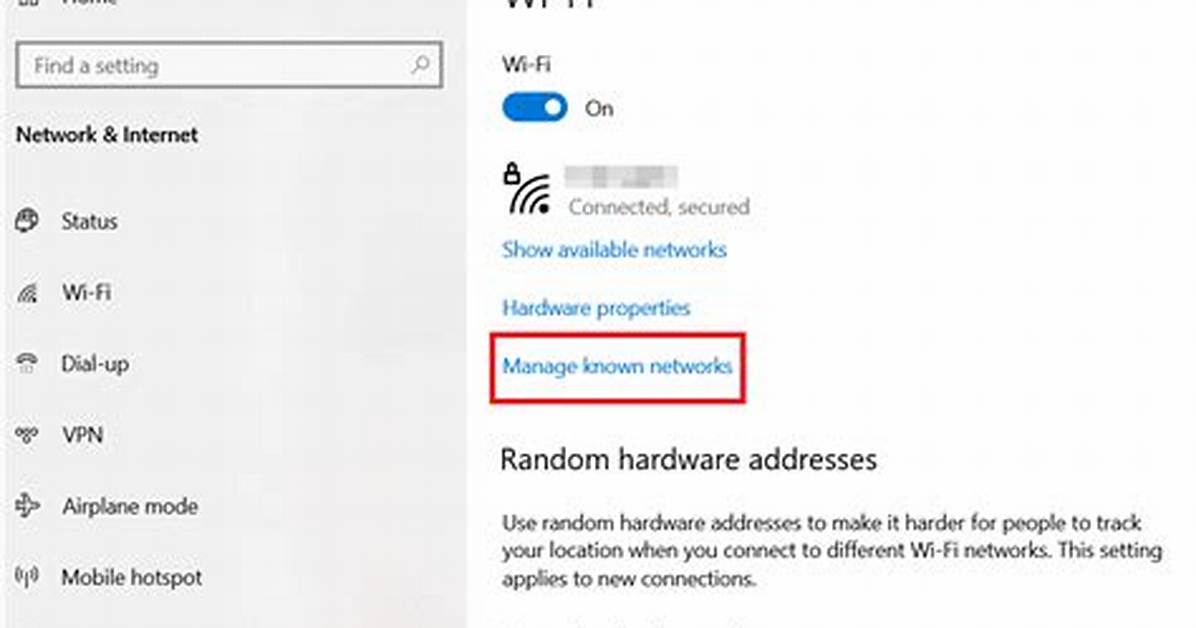 How Do I Fix a Hidden Network on Windows 10?