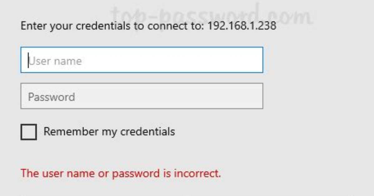 How Do I Fix Enter Network Credentials Access in Windows 10?