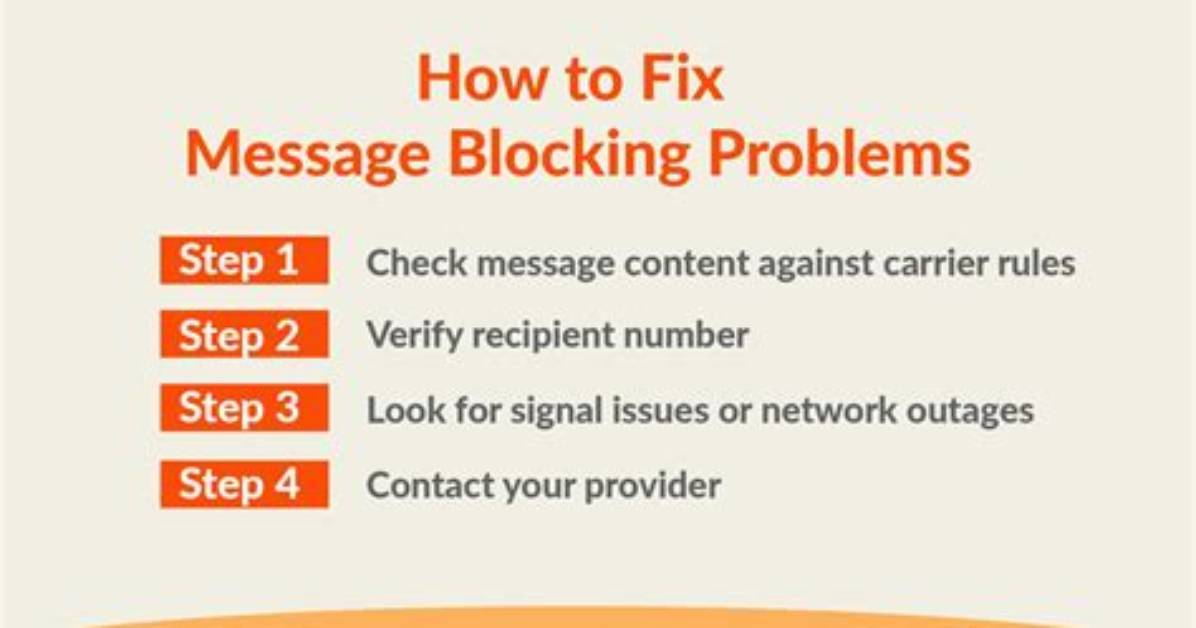How Do I Fix Message Blocking on Android?