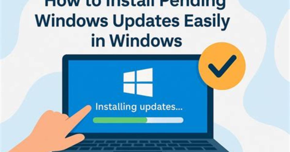 How Do I Fix Pending Windows Updates?