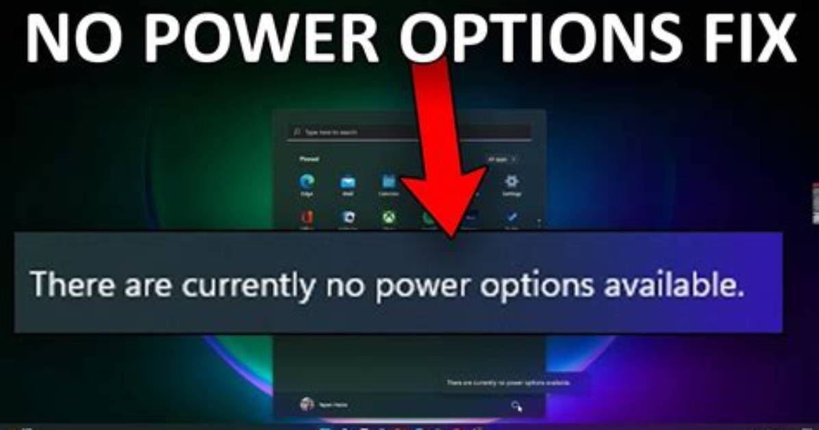 How Do I Fix Power Options in Windows 10?