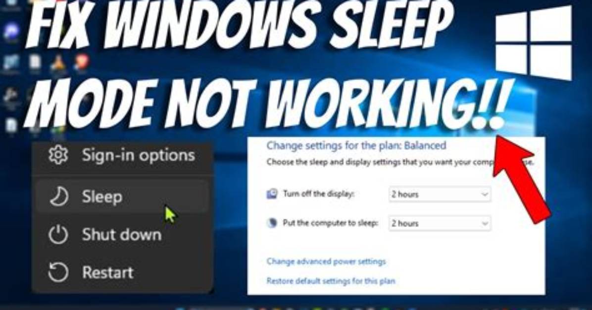 How Do I Fix Sleep Mode on Windows 7?