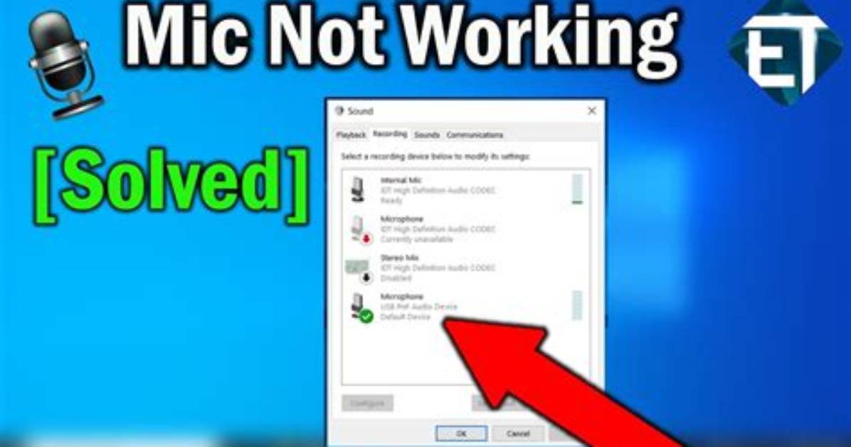 How Do I Fix the Microphone Array in Windows 10?