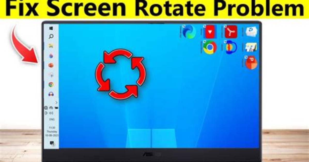 How Do I Fix the Screen Rotation on Windows 10?