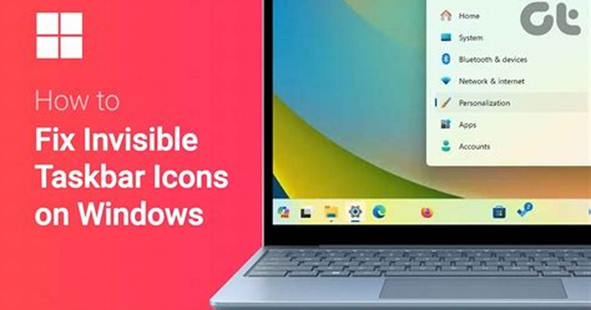 How Do I Fix the Taskbar Icons in Windows 10?