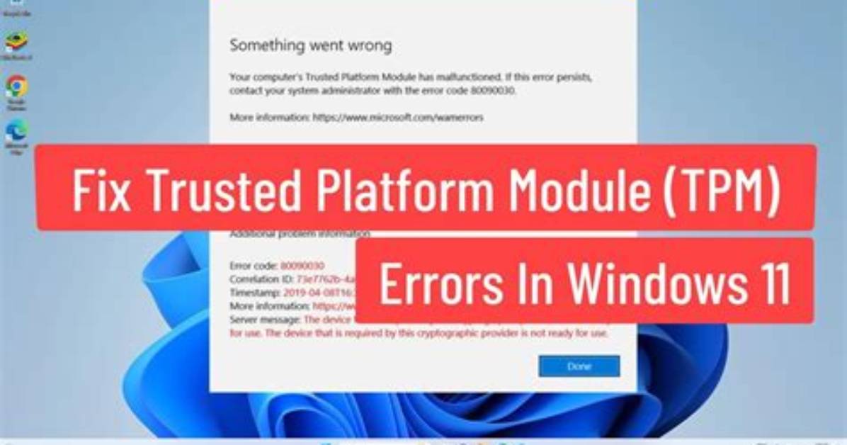 How Do I Fix Tpm Error 256?