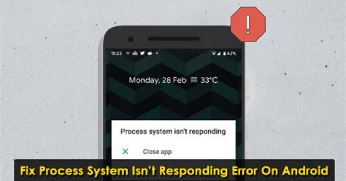 How Do I Fix Unfortunately Android System Has Stopped?