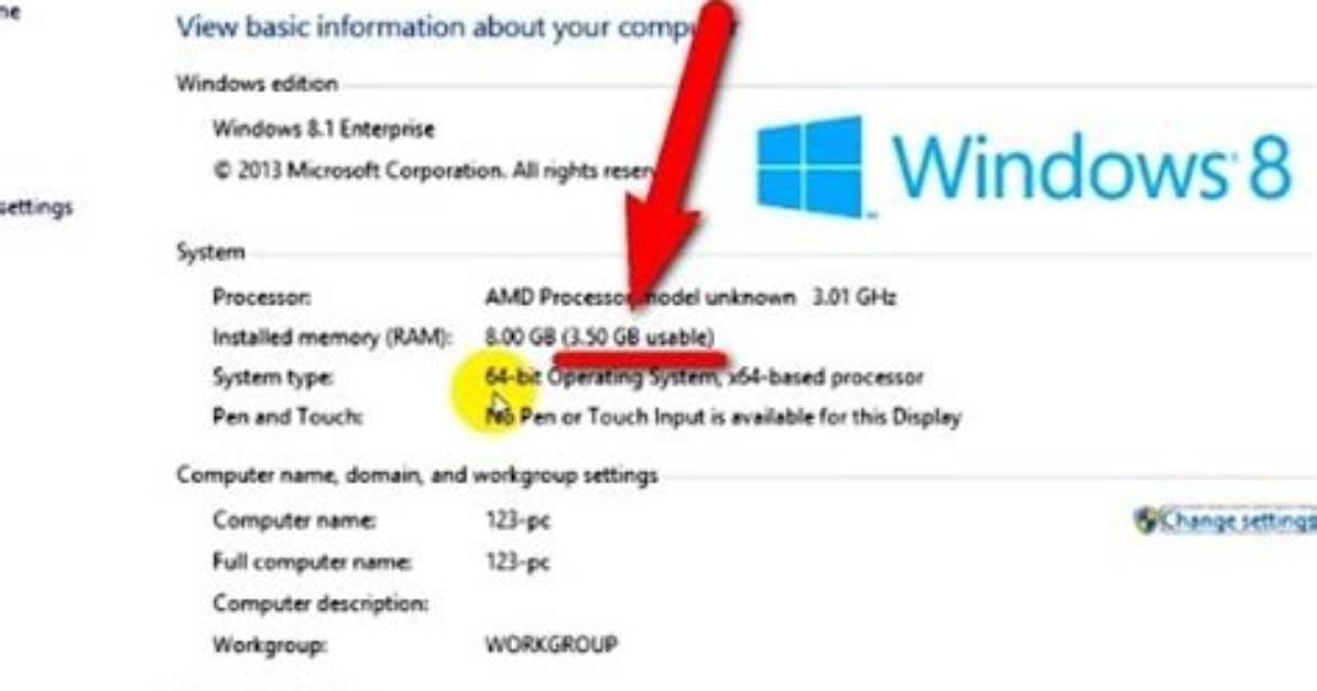 How Do I Fix Usable Ram in Bios?