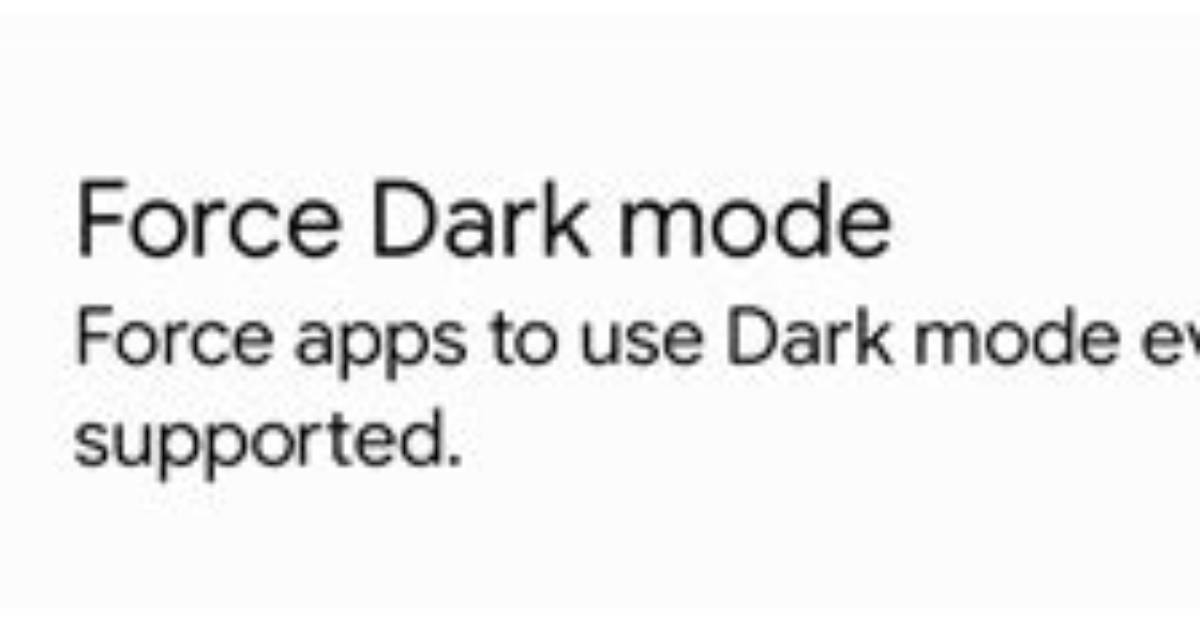 How Do I Force Dark Mode on iOS?