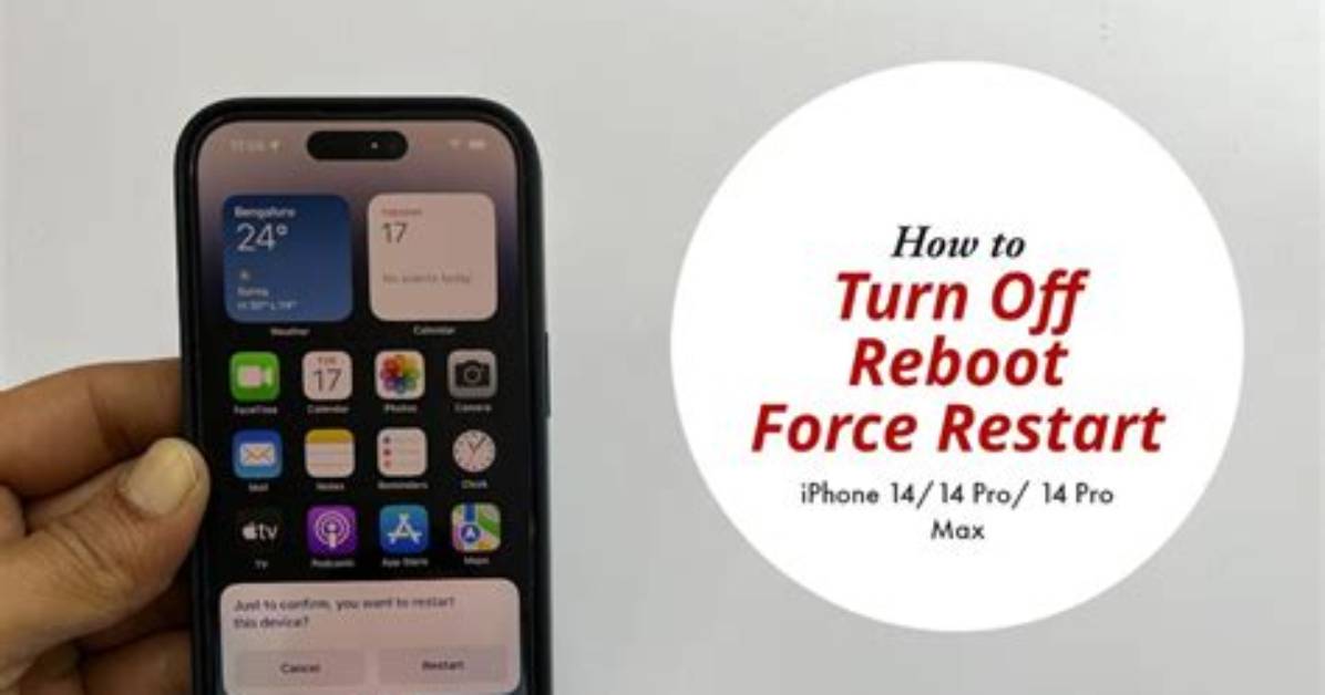 How Do I Force Restart iOS 14?