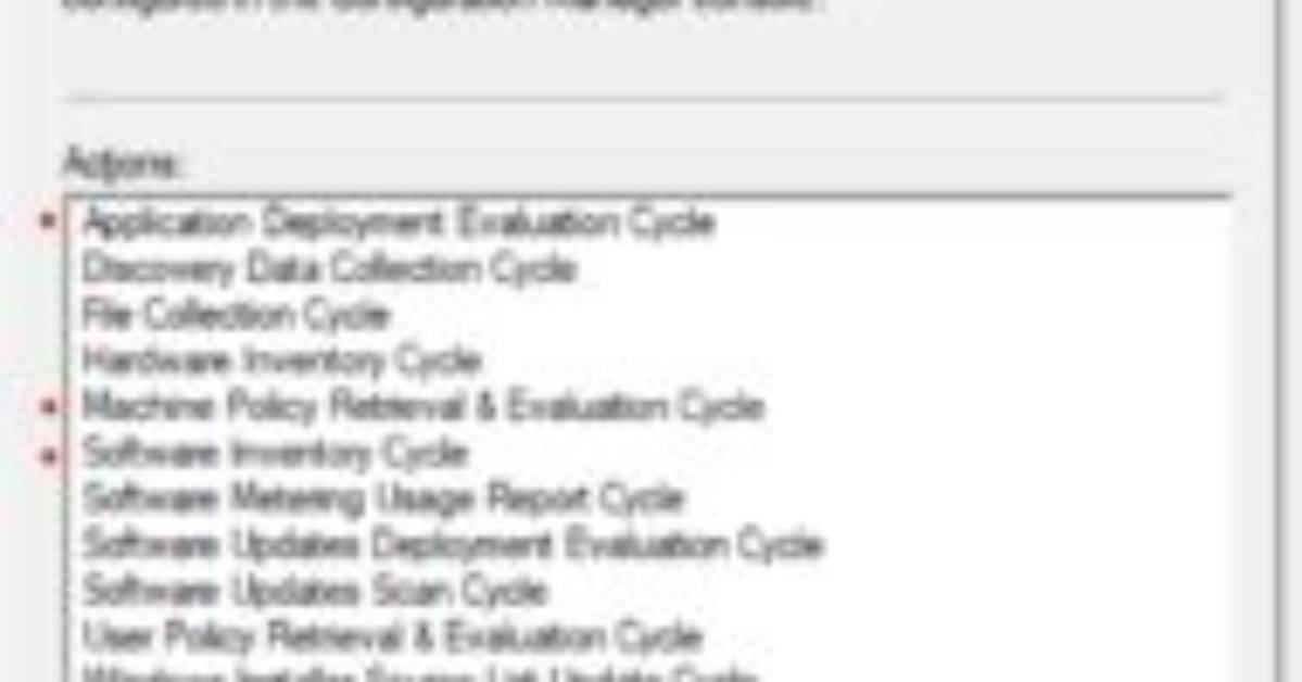 How Do I Force Sccm to Update Windows?