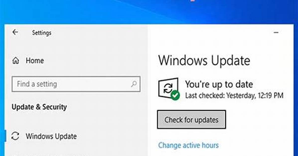 How Do I Force Windows 2016 to Check for Updates?