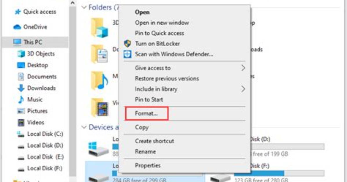 How Do I Format C Drive in Windows 10?