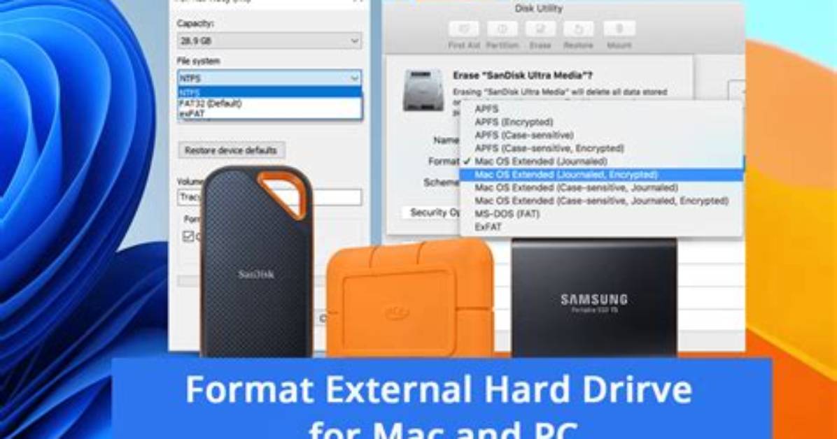 How Do I Format My External Hard Drive for Android?