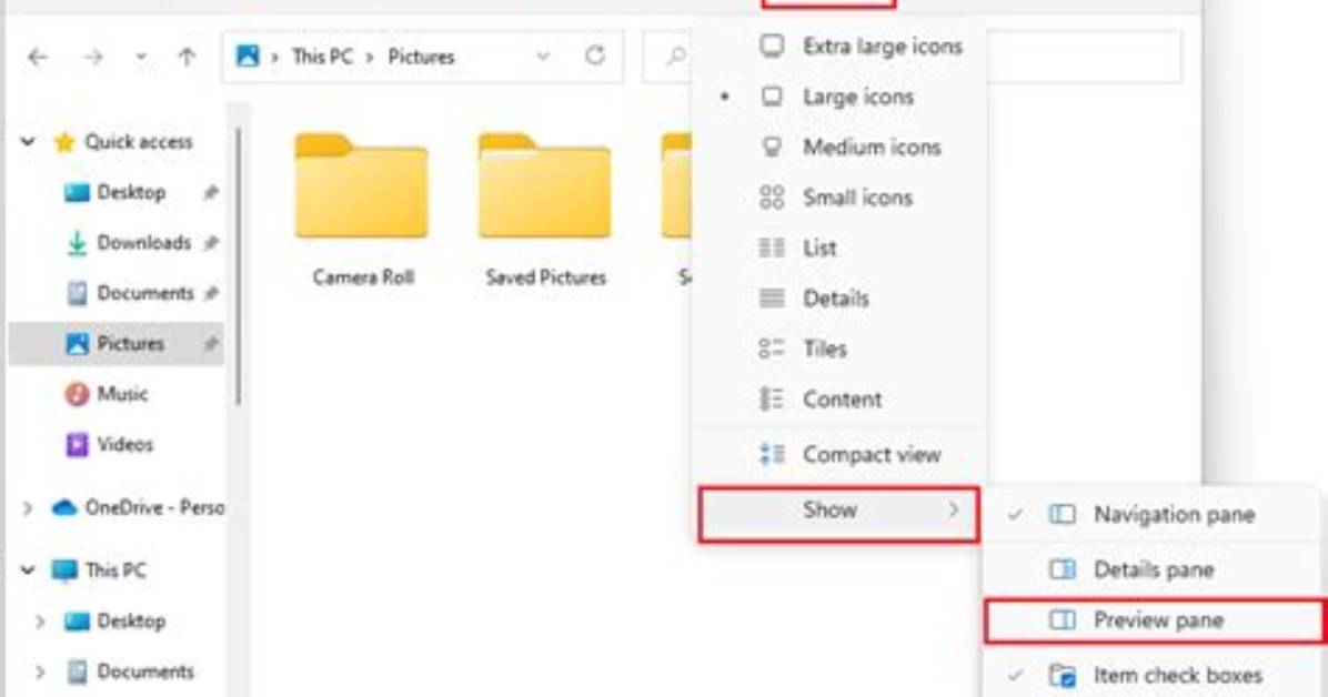 How Do I Get a Preview Pane in Windows 10?