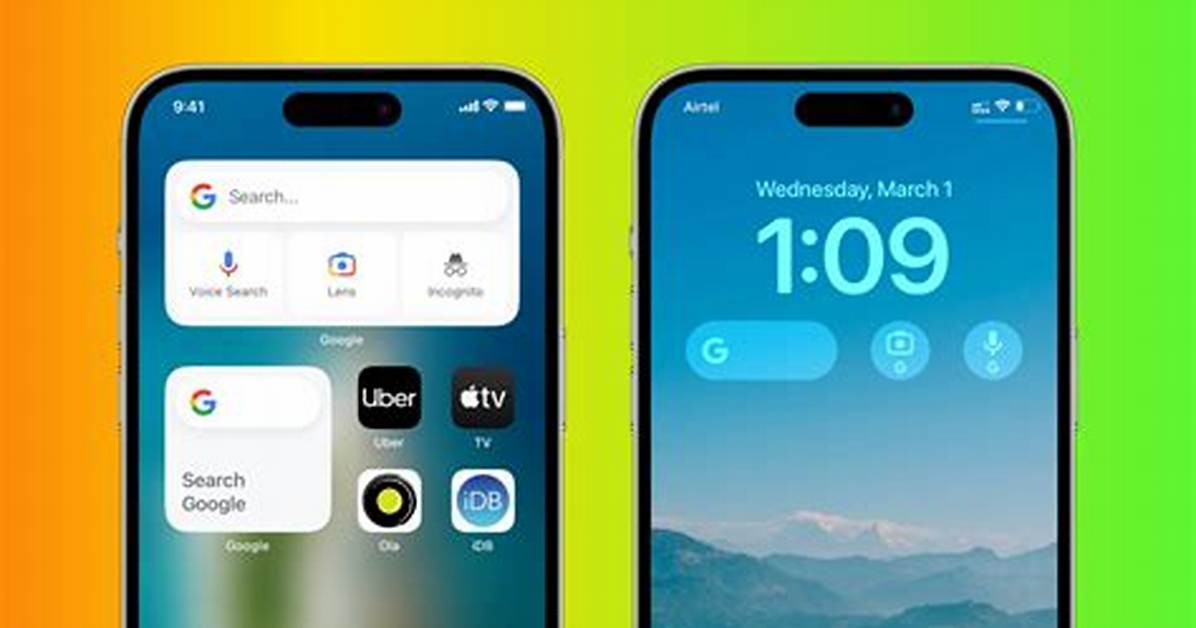 How Do I Get Google Widget on Home Screen Ios?