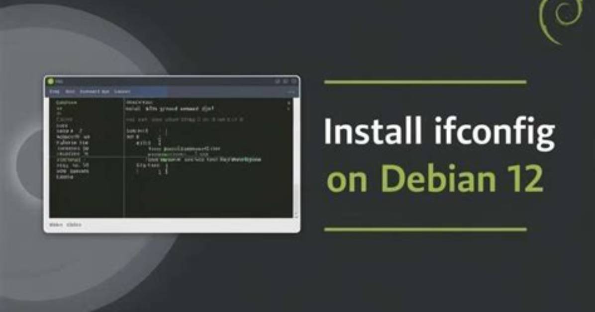 How Do I Get Ifconfig on Debian?