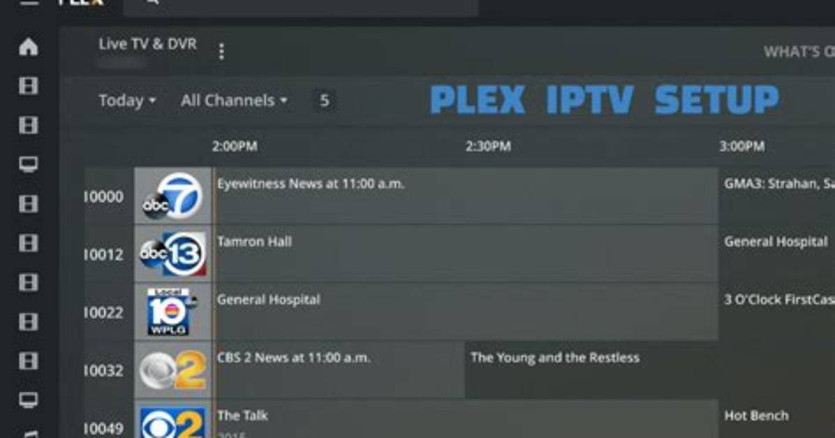How Do I Get Iptv on Plex?