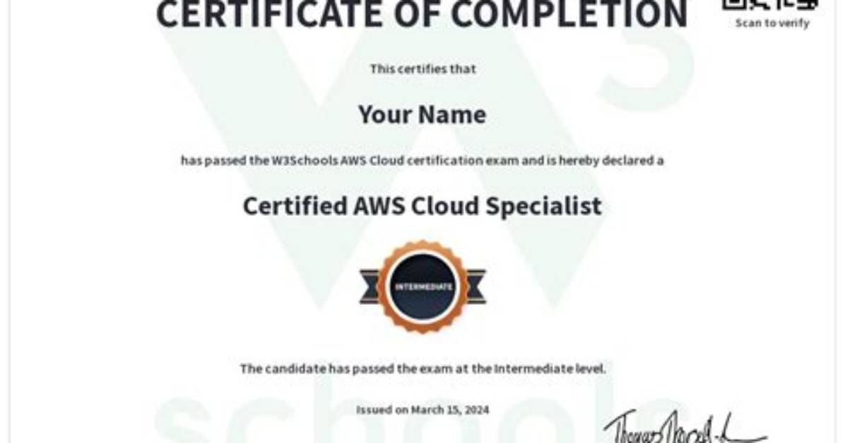 How Do I Get My Aws Certificate