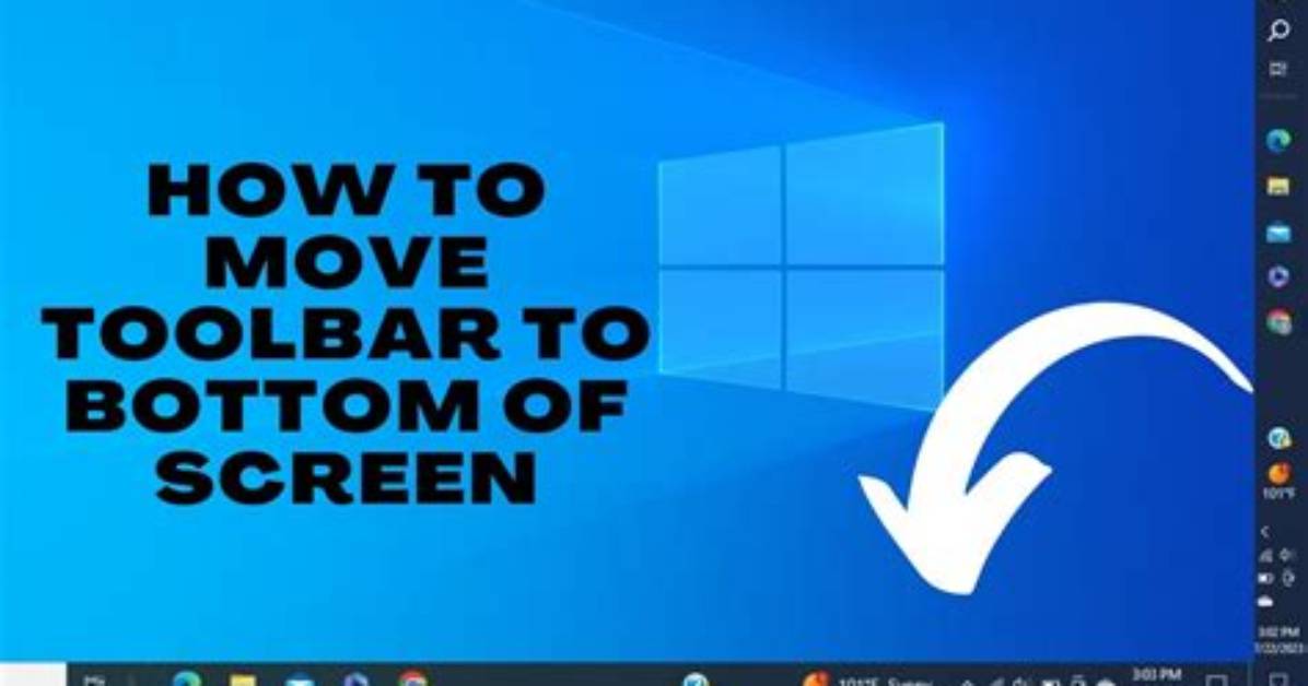 How Do I Get My Bottom Toolbar Back on Windows 10?