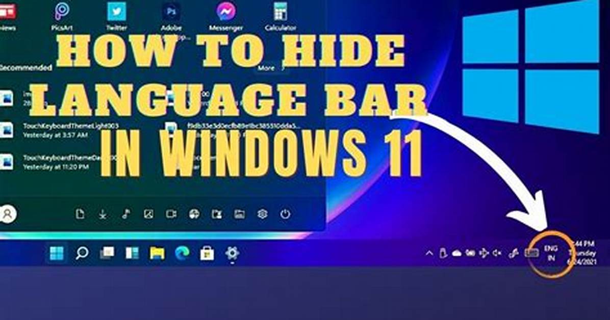 How Do I Get My Language Bar Back in Windows 7?