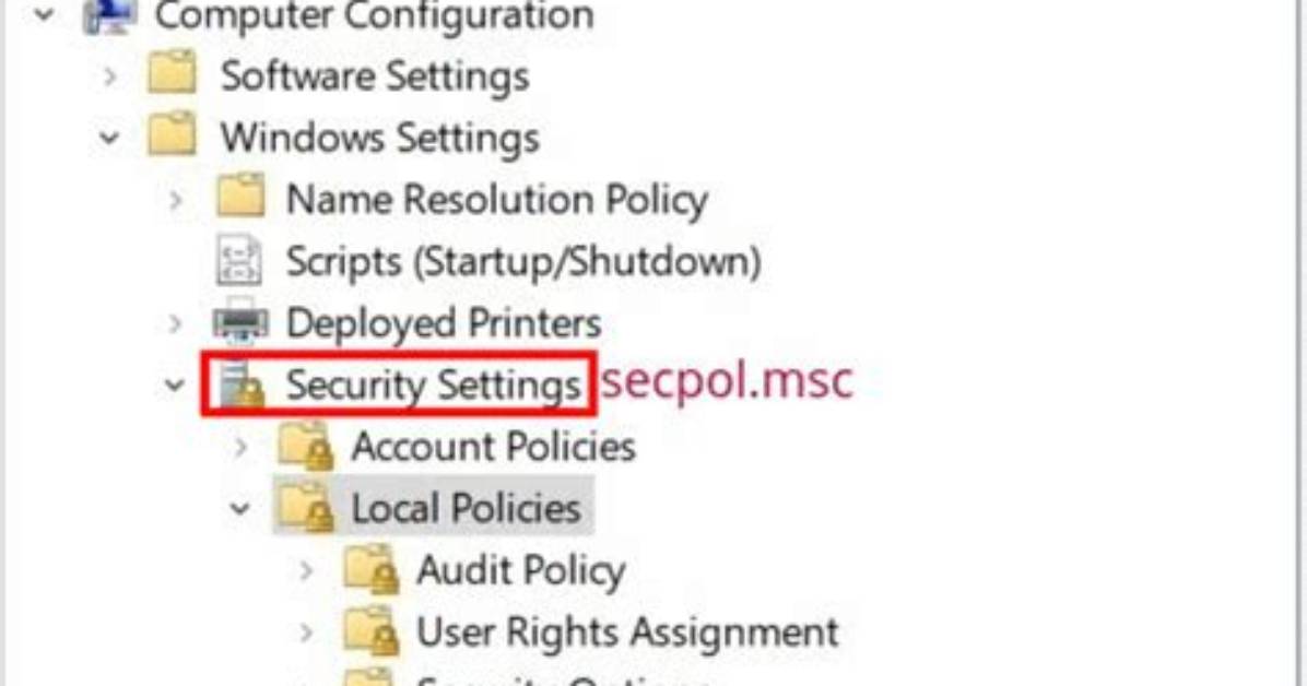 How Do I Get Secpol Msc on Windows 10?