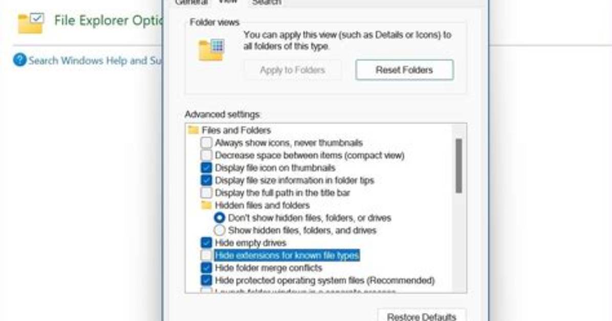 How Do I Get the File Extension