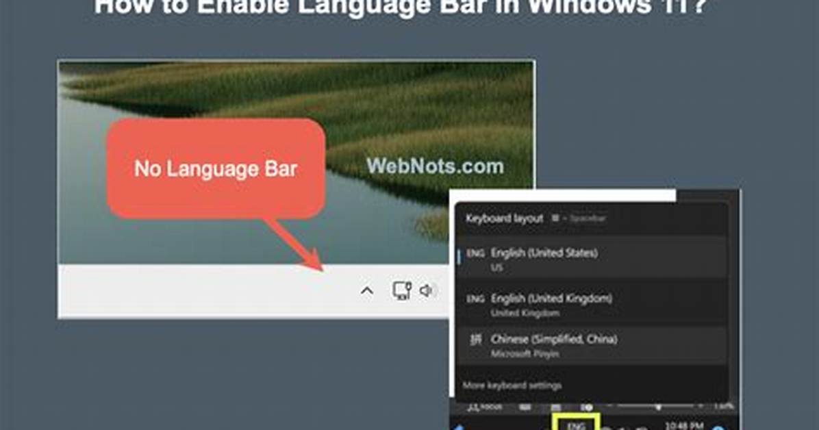 How Do I Get the Language Bar in Windows 7?