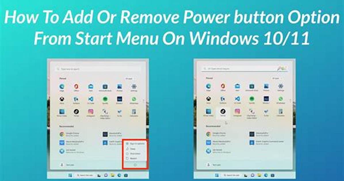 How Do I Get the Power Button on Windows 10?