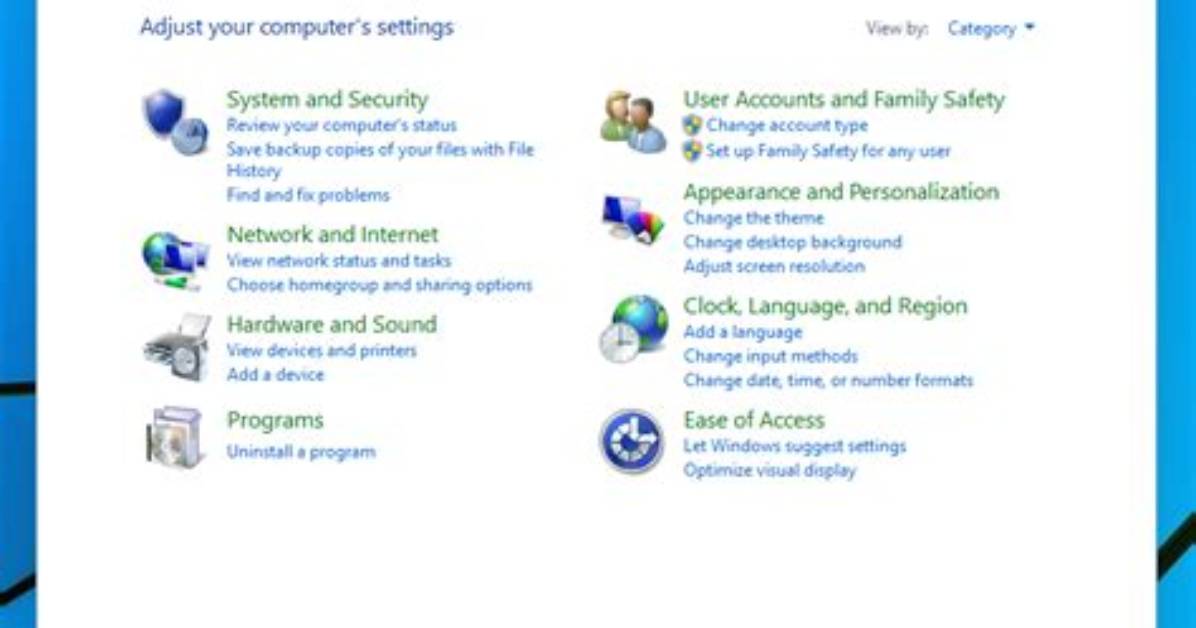How Do I Get to Control Panel in Windows 10?