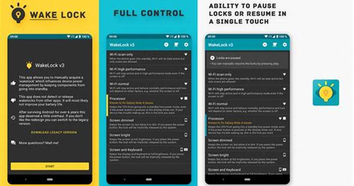How Do I Get Wakelock on Android?