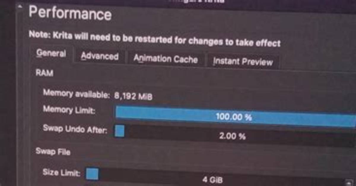 How Do I Give Krita More Ram?