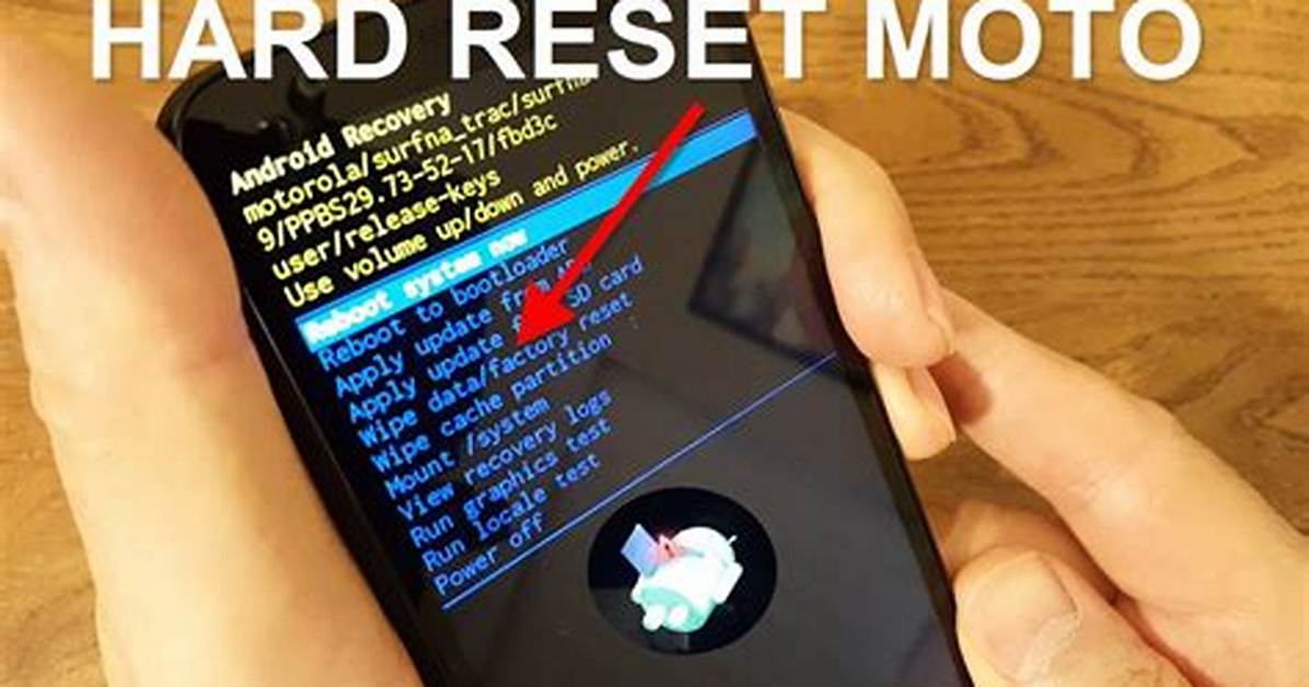 How Do I Hard Reset My Droid X?