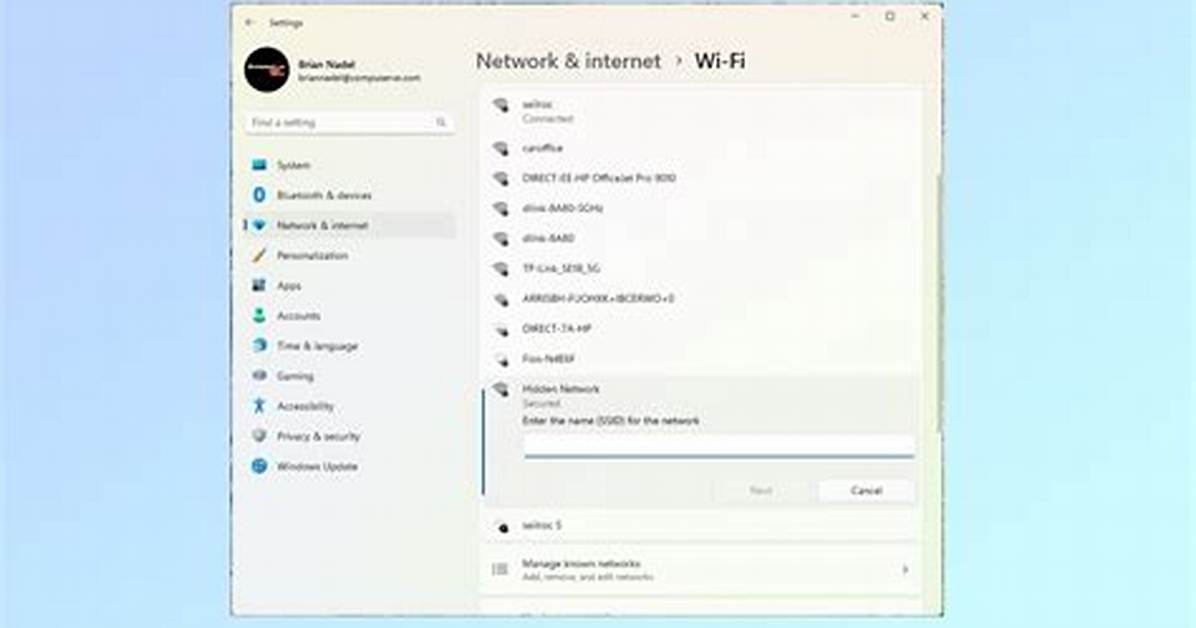 How Do I Hide a Network in Windows 10?