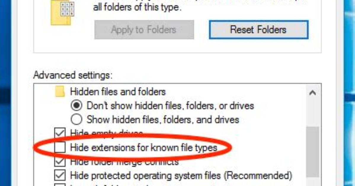 How Do I Hide File Extensions in Windows 10?