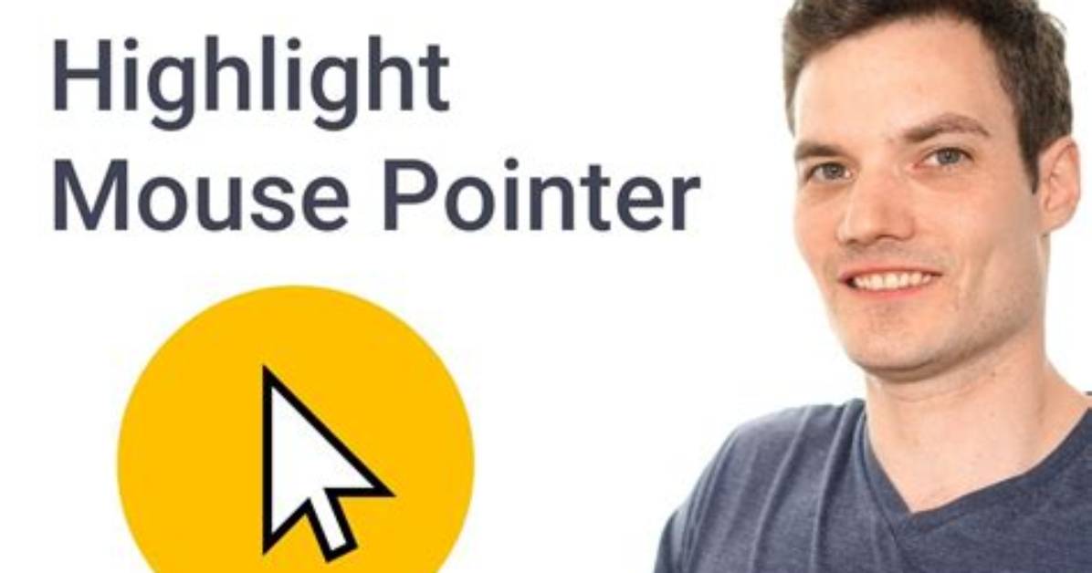 How Do I Highlight My Mouse Pointer While Screen Recording?