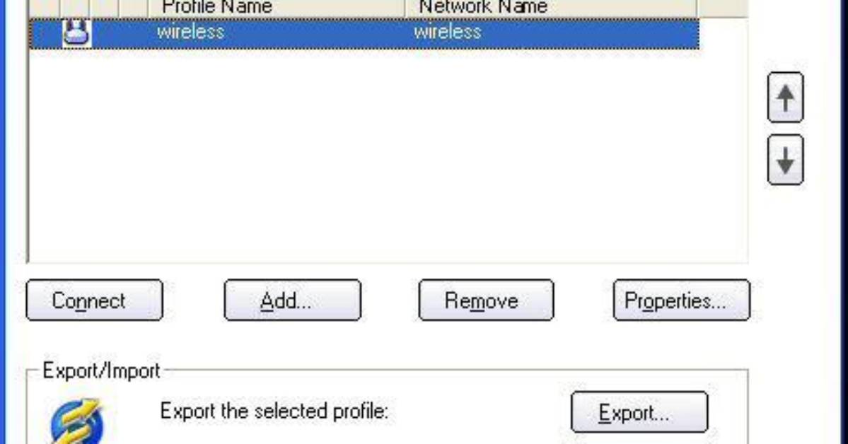 How Do I Import Intel Wireless Profiles in Windows 7?