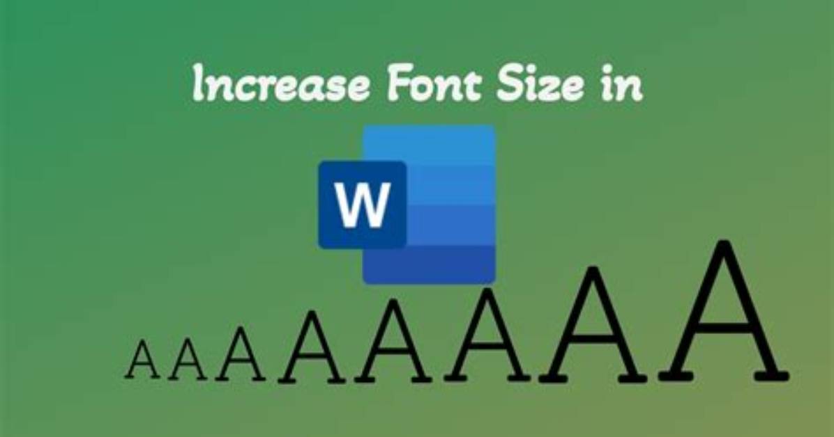 How Do I Increase Font Size in Unix?