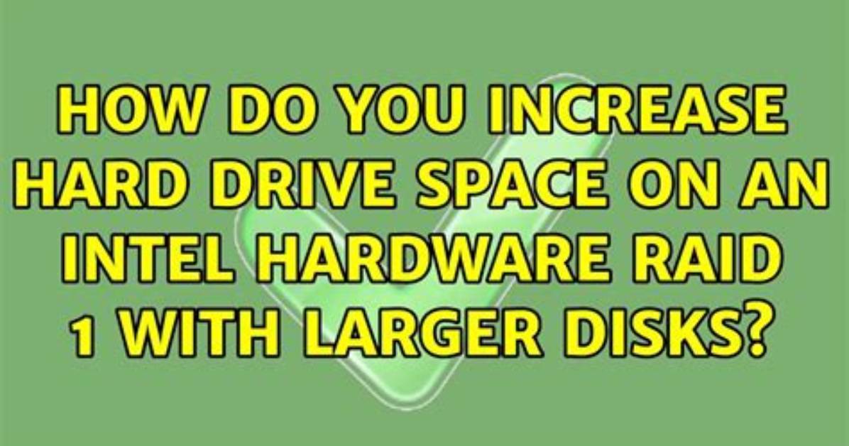 How Do I Increase Hard Drive Space on Windows 10?