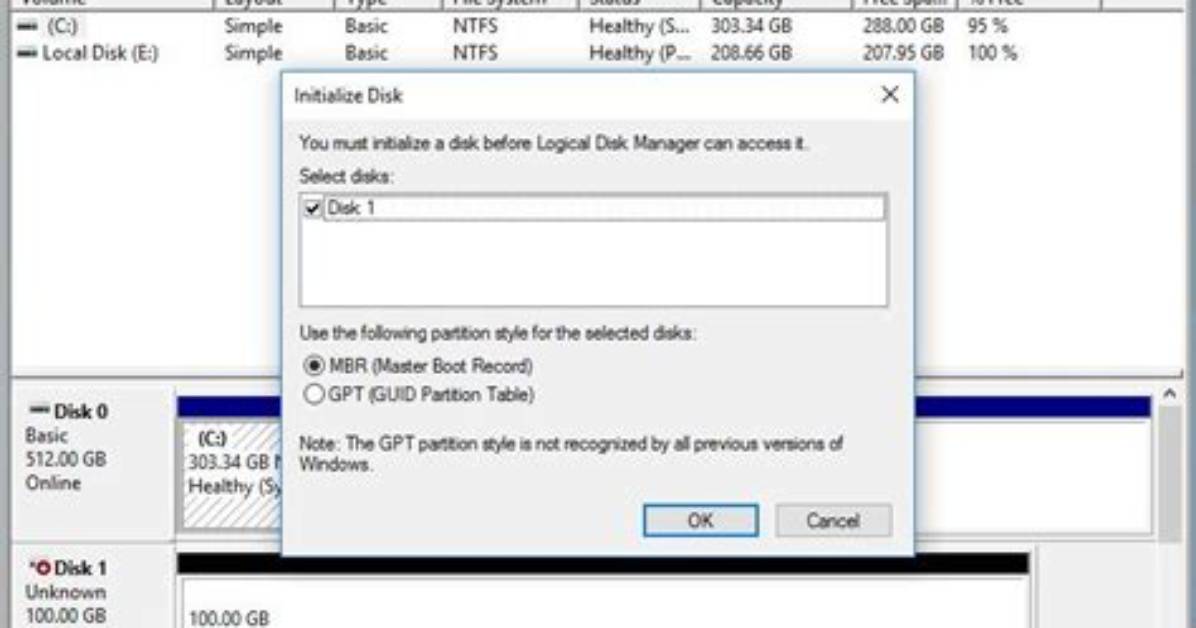 How Do I Initialize a Disk in Ubuntu?