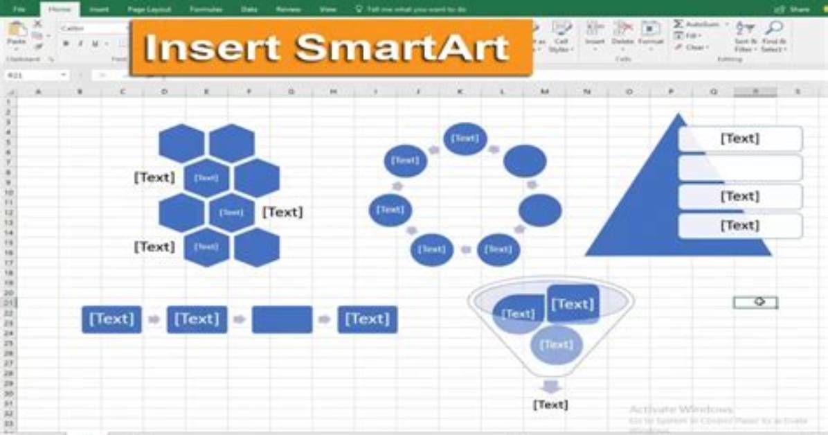 How Do I Insert Smartart in Excel 2016?
