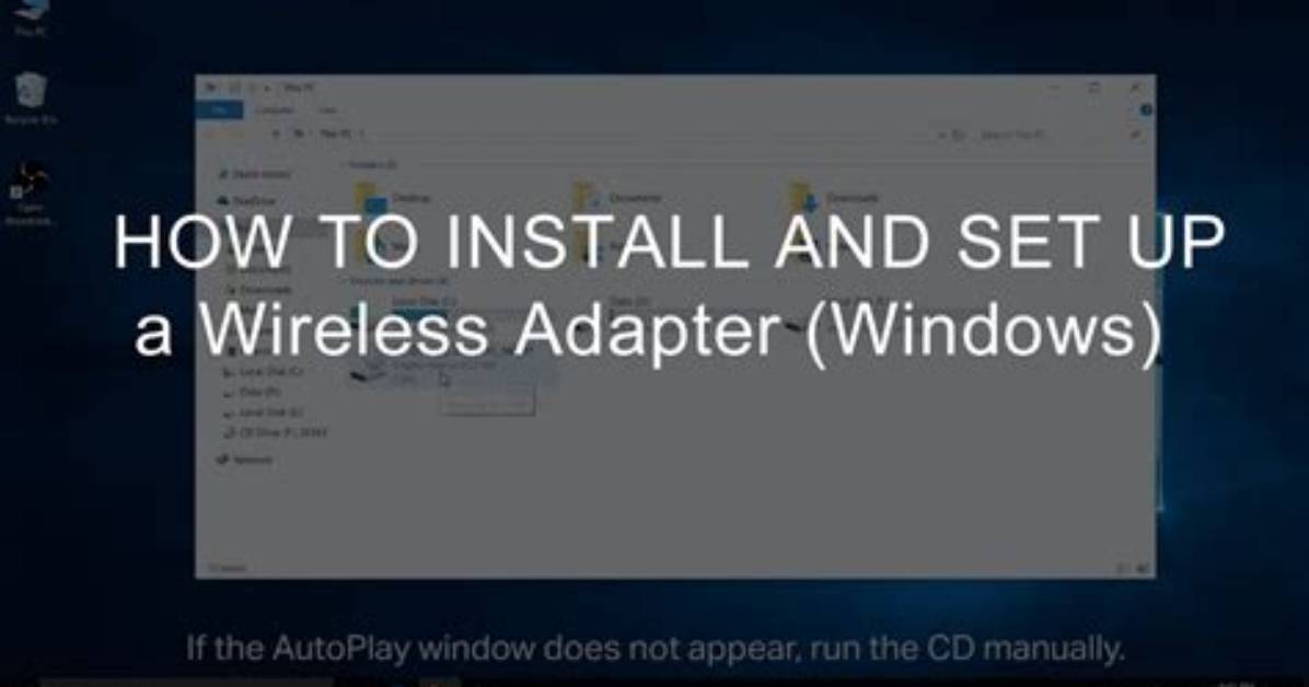How Do I Install a Wireless Adapter in Windows 7?