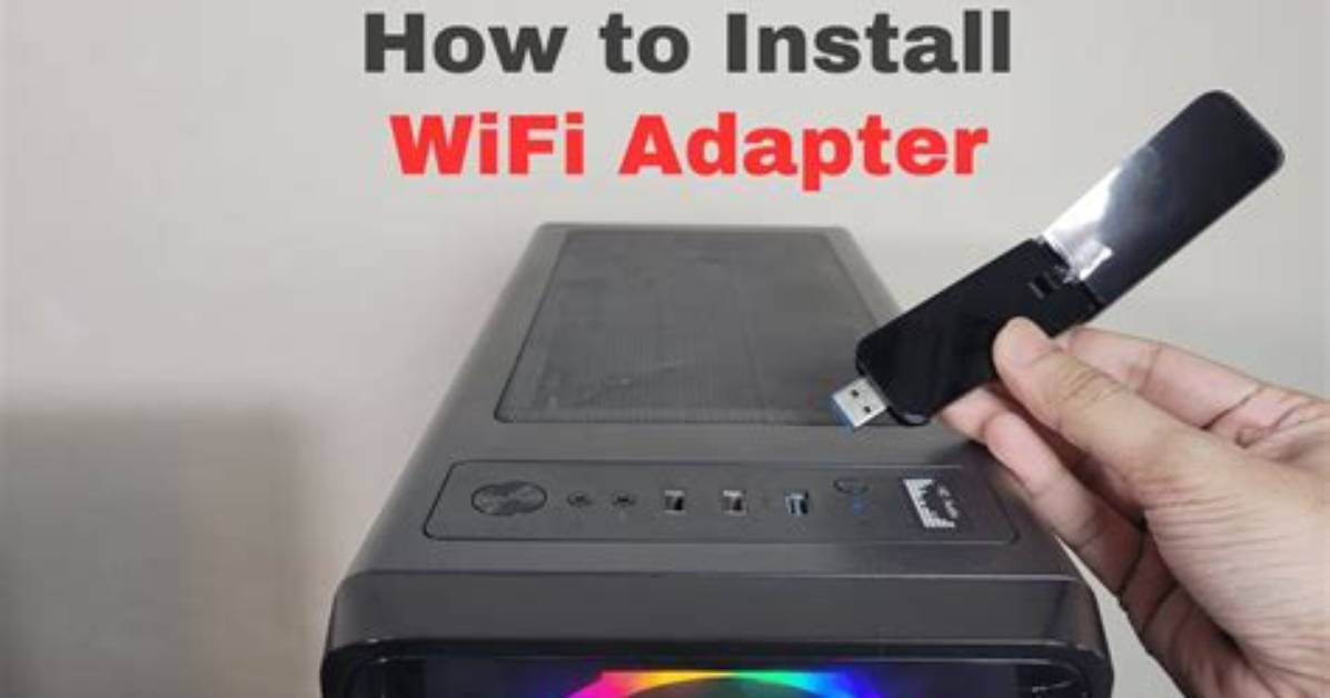 How Do I Install a Wireless Dongle in Windows 7?