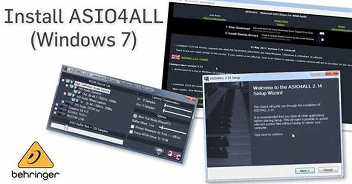 How Do I Install Asio4All on Windows 10?