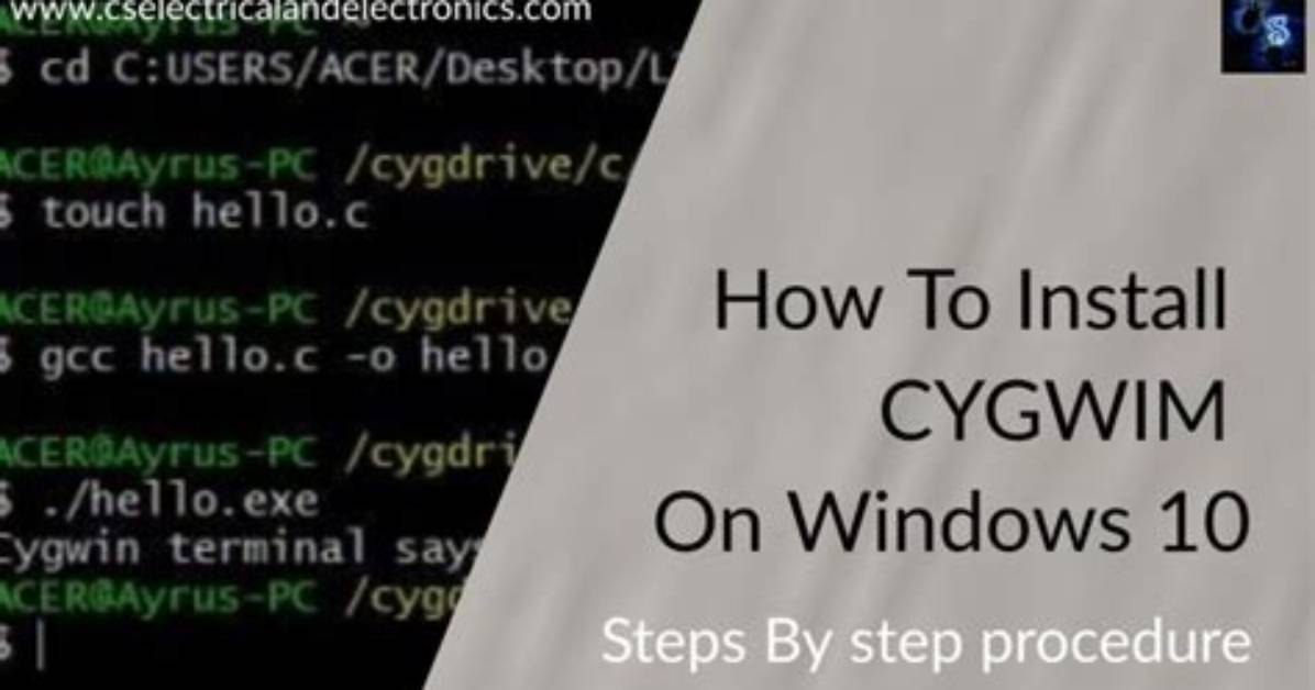 How Do I Install Cygwin Components from the Command Line?