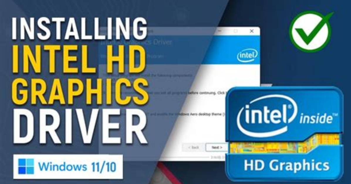 How Do I Install Intel Hd Graphics on Windows 10?