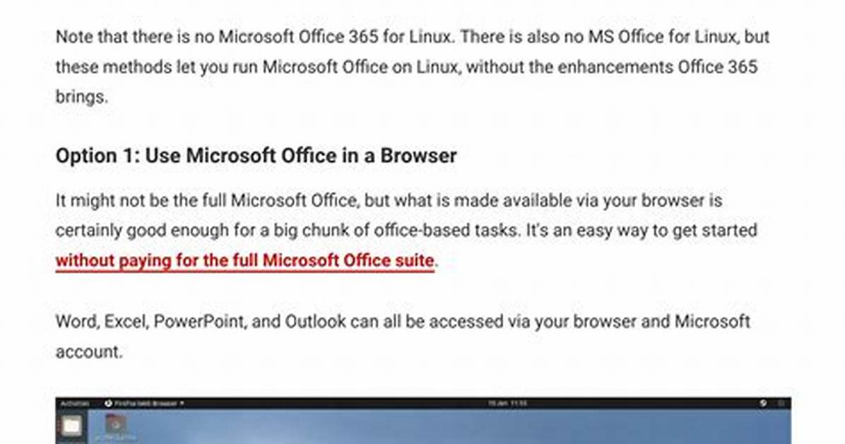 How Do I Install Microsoft on Linux?