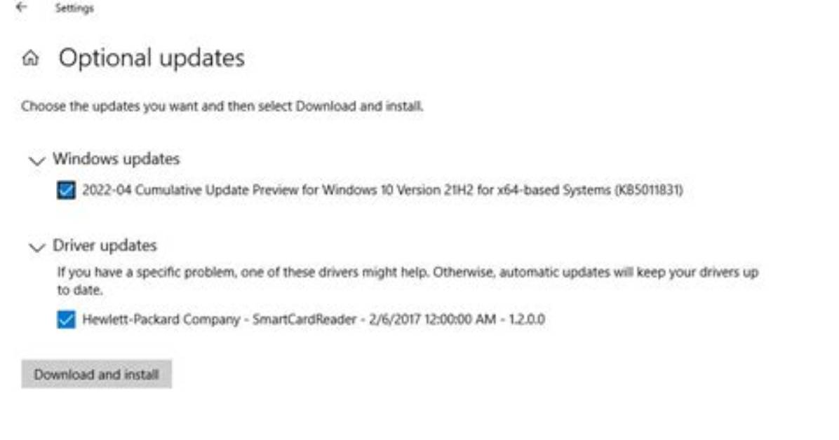 How Do I Install Optional Updates in Windows 10?