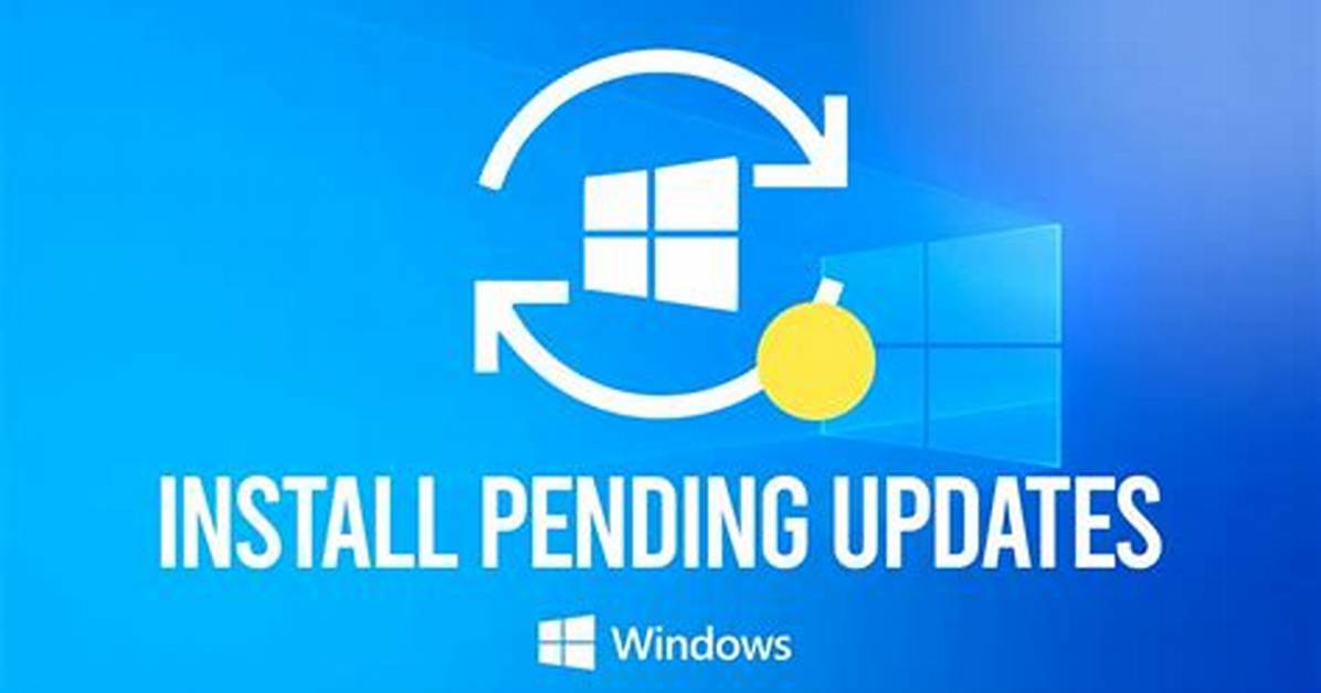 How Do I Install Pending Updates in Windows 10?